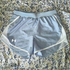 Light Blue Under Armour Shorts Worn Once, Size XS